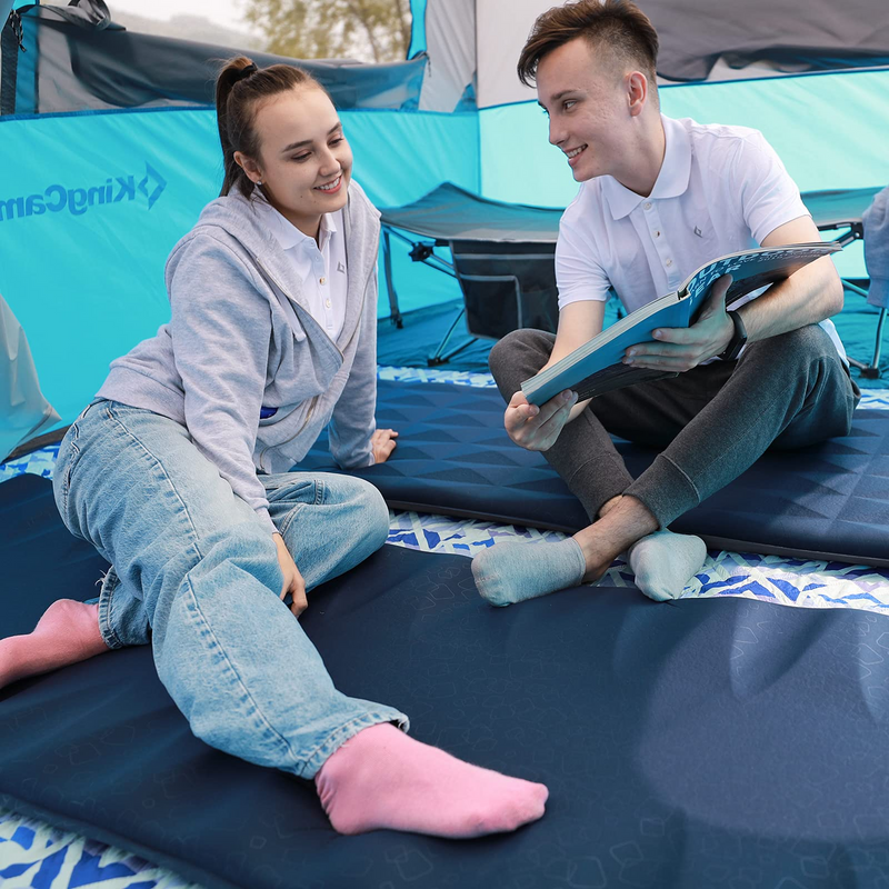 ギャラリービューアに画像をロードする, KingCamp シングルバタフライカッティング自動インフレータブルスリーピングマット