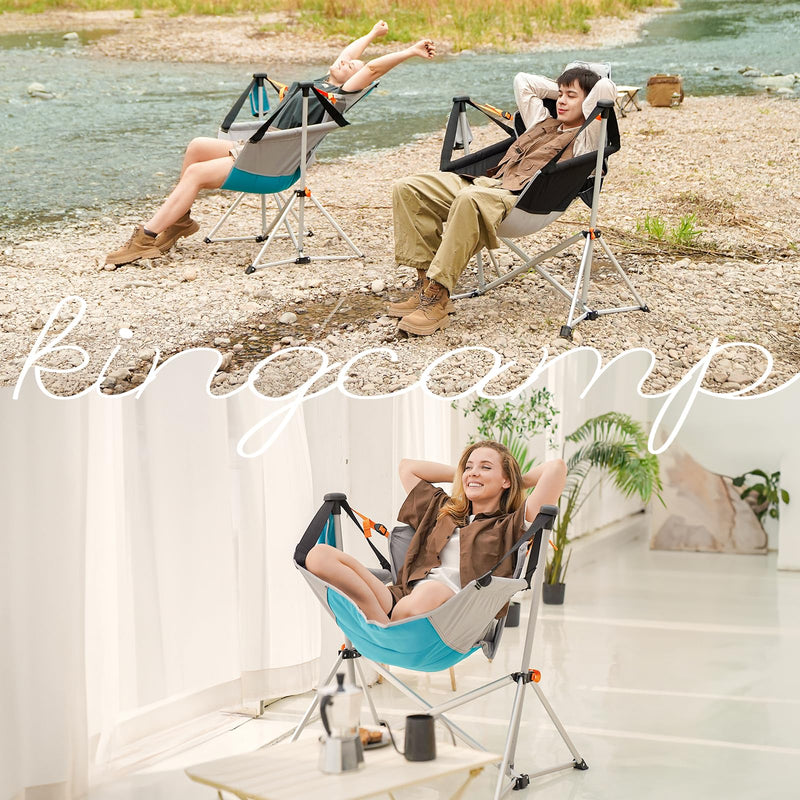 ギャラリービューアに画像をロードする, KingCamp ハンモックチェア 自立式