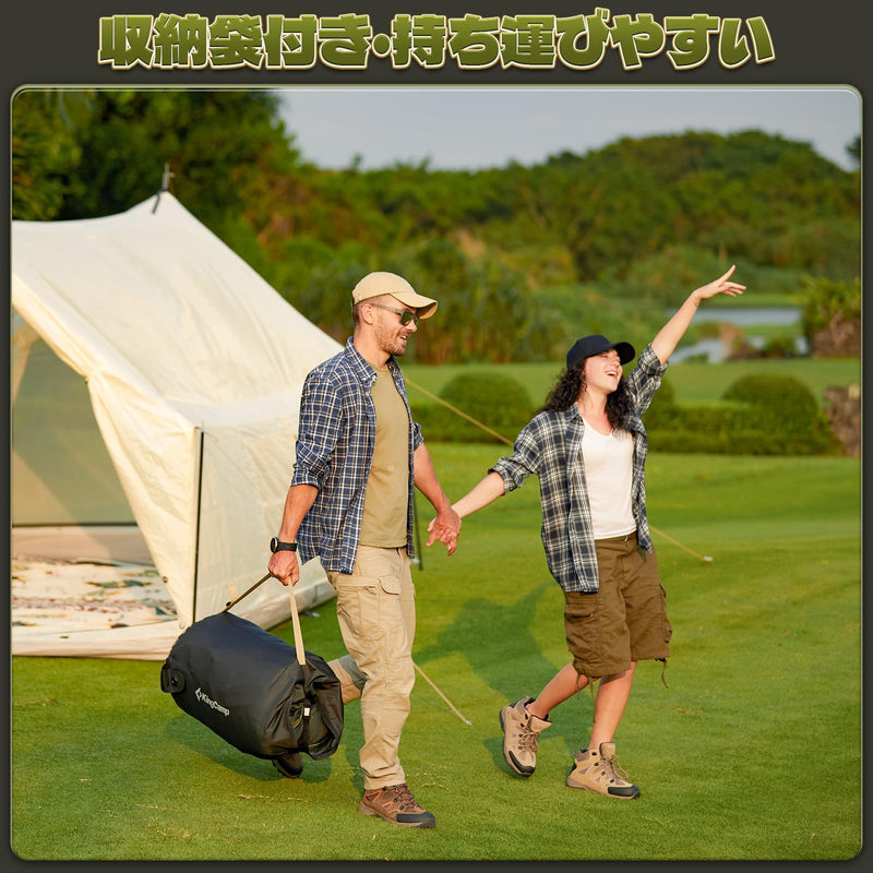 ギャラリービューアに画像をロードする, KingCamp エアーマット キャンプ