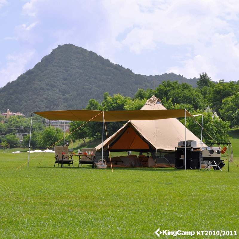 ギャラリービューアに画像をロードする, KingCamp ポリコットン(T/C)大型ベルテント