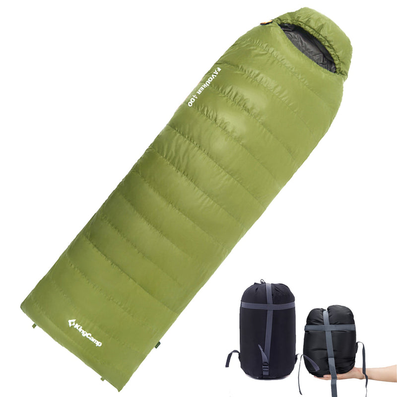 ギャラリービューアに画像をロードする, KingCamp 高級ダウン 封筒型寝袋
