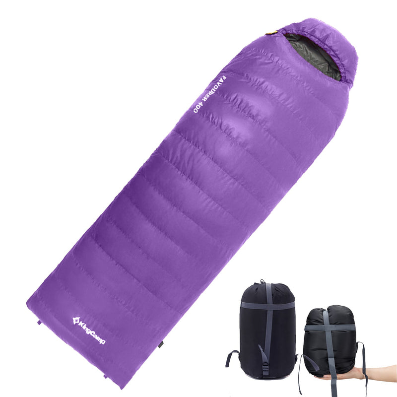 ギャラリービューアに画像をロードする, KingCamp 高級ダウン 封筒型寝袋