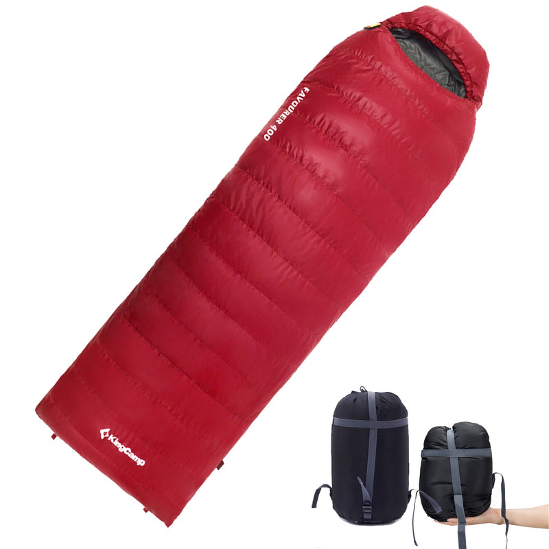 ギャラリービューアに画像をロードする, KingCamp 高級ダウン 封筒型寝袋