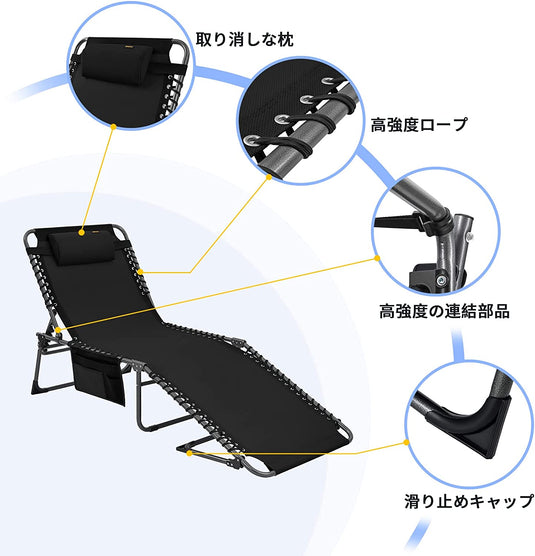 KingCamp テスリン生地 アウトドア コット
