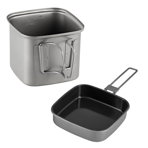 COOK'N'ESCAPE 角型チタンポット