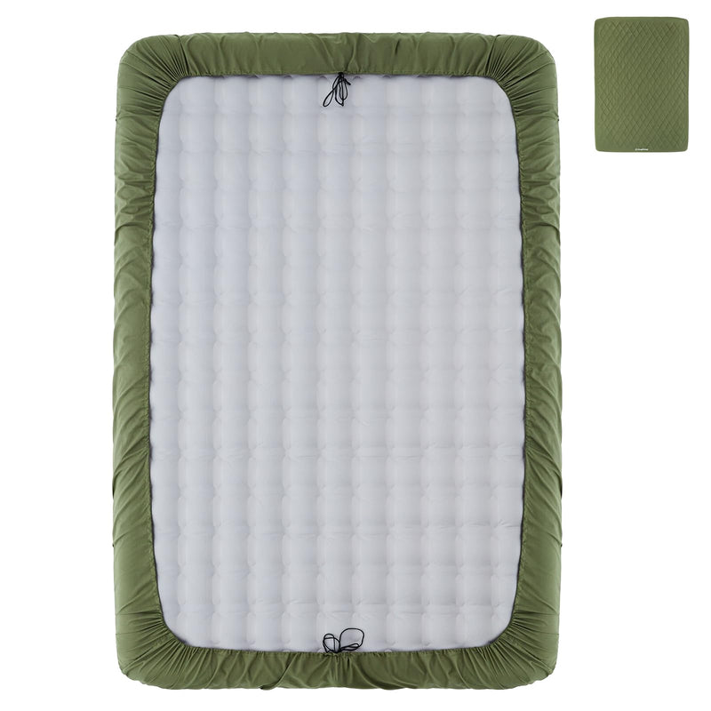 ギャラリービューアに画像をロードする, KingCamp MAT COVER 2.2 キャンプ用マットレスパッドカバー
