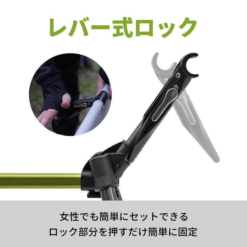 ギャラリービューアに画像をロードする, ATEPA キャンプコット折りたたみ軽量アウトドアベッド高さ調整可能2段階コット
