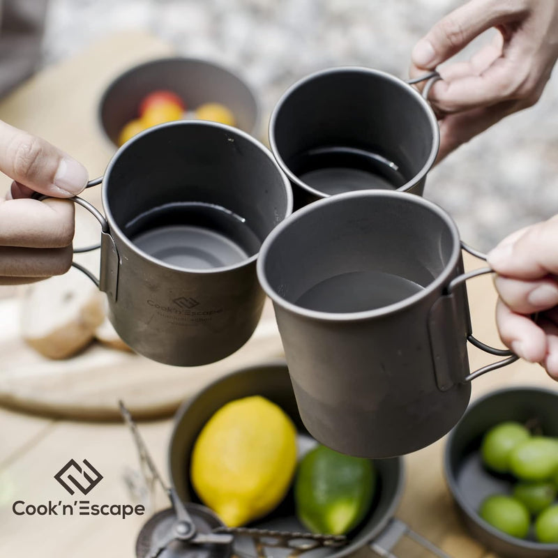 ギャラリービューアに画像をロードする, Cook&#39;n&#39;Escape チタンマグ シェラカップ
